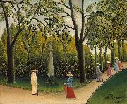 Luxembourg Gardens. Monument to Chopin, Henri Rousseau